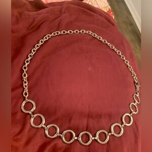 Elegant Silver waist belt